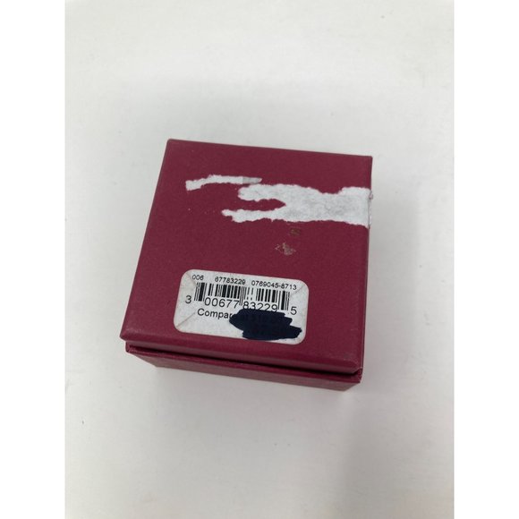 Ruby and Emma CZ and Fine Sterling Silver 1/4" Stud Earrings - NEW - Picture 2 of 2